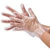 Polyethylene Gloves, One-Side Embossed (100 Pcs)