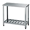 Stainless Steel Workbench, Drainboard Type, SUS430, Height 800 mm HT/KT