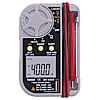 Case integrated, digital multimeter