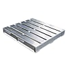Aluminum Pallet, Double-Face Non-Reversible 2-Way Width (mm) 900