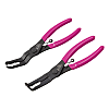 Clip Clamp Pliers 20° / 80° 3-Claw Type Set (For Removing 3-Groove Type Lock Pin)