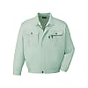 Easy Care Long Sleeve Blouson Jacket (for Spring and Summer / Green, Gray, Blue)