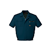 Short Sleeve Blouson Jacket (for Spring and Summer / Dark Blue, Green, Blue / Anti-Static)