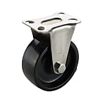 Stainless Steel Heat Resistant - Fixed Wheels Swivel Caster Without Stopper - K-1580K