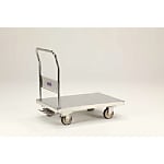 TECHSUS Stainless Steel Platform Truck With Foot Brake