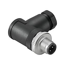 Rundsteckverbinder (feldkonfektionierbar) , Stift, gewinkelt, Schraubanschluss, M12, 0.14 mm², 0.75 mm², 4 - 6 mm, Schirmanschluss: Nein 9456950000