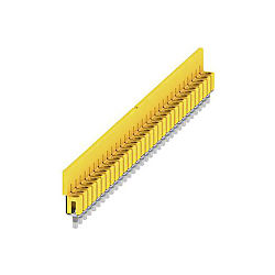 Querverbinder (Klemmen) , geschraubt, Raster in mm: 5.10, Isoliert: Ja, 32 A, gelb 1577600000