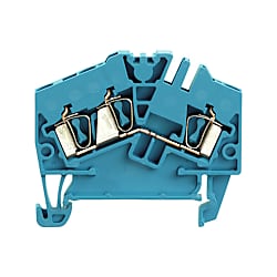 Durchgangs-Reihenklemme, Zugfederanschluss, 2.5 mm², 800 V, 24 A 1706040000