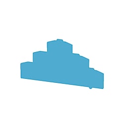 Trennplatte (Klemme) , End- / Zwischenplatte 1782350000