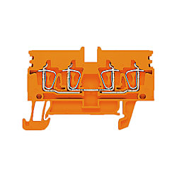 Durchgangs-Reihenklemme, Zugfederanschluss, 2.5 mm², 800 V, 24 A 1316890000