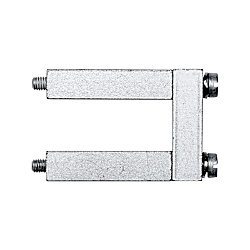 Querverbinder (Klemmen) , geschraubt, Raster in mm: 27.00, 232 A, silbergrau 1063500000