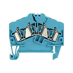 Durchgangs-Reihenklemme, Zugfederanschluss, 2.5 mm², 800 V, 24 A 1706070000