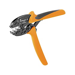 Crimpwerkzeug, Aderendhülsen mit / ohne Kunststoffkragen, Indent-Crimp 9006450000