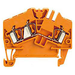 Durchgangs-Reihenklemme, Zugfederanschluss, 2.5 mm², 800 V, 24 A 1706050000