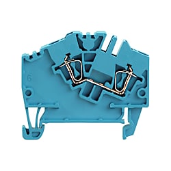 Durchgangs-Reihenklemme, Zugfederanschluss, 2.5 mm², 800 V, 24 A 1772070000