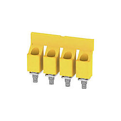 Querverbinder (Klemmen) , geschraubt, Raster in mm: 11.90, Isoliert, gelb 1055260000