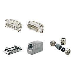 RockStar HDC - Kits-Schwere Steckverbinder, Kit, HE, Push In, Aluminiumdruckguss 1027690000