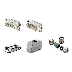 RockStar HDC - Kits-Schwere Steckverbinder, Kit, HE, Push In, Aluminiumdruckguss 1061770000