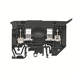 Sicherungs-Reihenklemme, Schraubanschluss, Sicherungstrenner, für schraubbare Querverbindung, Schraubanschluss 1880390000