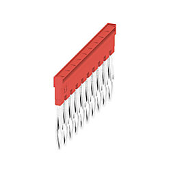 Querverbinder (Klemmen) , gesteckt, Raster in mm: 5.10, Isoliert, 24 A, weiß 2108910000