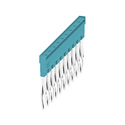 Querverbinder (Klemmen) , gesteckt, Raster in mm: 5.10, Isoliert, 24 A, weiß 1527880000