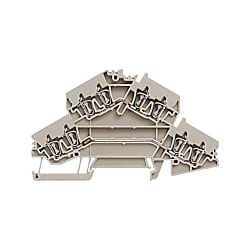 Mehrstock-Reihenklemme, Zugfederanschluss 1394040000