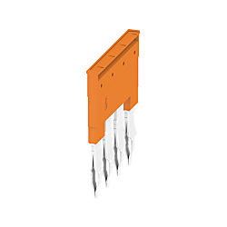 Querverbinder (Klemmen) , gesteckt, Raster in mm: 8.10, Isoliert, 41 A, gelb 1985780000