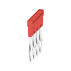 Querverbinder (Klemmen) , gesteckt, Raster in mm: 5.10, Isoliert, 24 A, weiß 2108700000