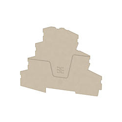 Endplatte (Klemmenform) , End- und Zwischenplatte 2428560000