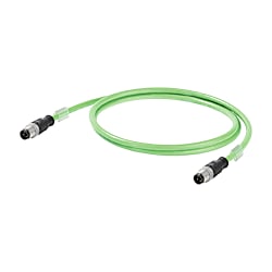 Datenleitung (konfektioniert) Kupfer, M12 / M12 1025950057