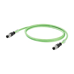 Datenleitung (konfektioniert) Kupfer, M12 / M12 1025950500