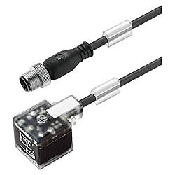 Ventilleitung (konfektioniert) , Stecker gerade - Ventilstecker, Bauform A 9457030000