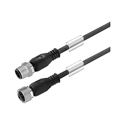 Sensor-Aktor-Leitung (konfektioniert) , Verbindungsleitung, M12 / M12 1011960800