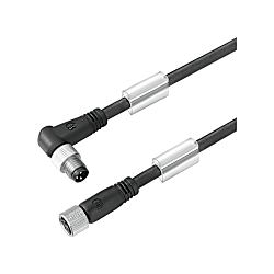Sensor-Aktor-Leitung (konfektioniert) , Verbindungsleitung, M8 / M8 1073020500