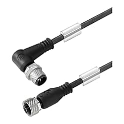 Sensor-Aktor-Leitung (konfektioniert) , Verbindungsleitung, M12 / M12 9456501000