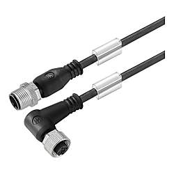 Sensor-Aktor-Leitung (konfektioniert) , Verbindungsleitung, M12 / M12 9457270150