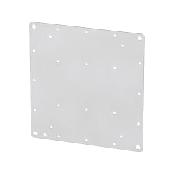 Montageplatte (Gehäuse) , Klippon TB (Terminal Box) , vorgelocht, Edelstahl 1.4301 (304) , unbehandelt, silber 1257660000