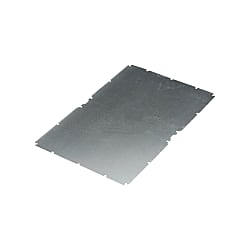 Montageplatte (Gehäuse) , Montageplatte, Stahlblech, verzink, silber 9535930000