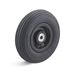 Air wheel with plastic rim, groove profile LRK1-230-65-60-R20