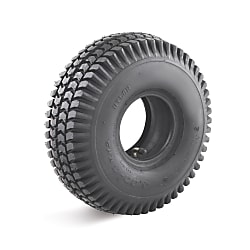 Air tire set, lug profile