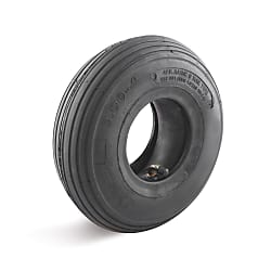 Air tire set, groove profile DS1-400-100-VS1-PR4