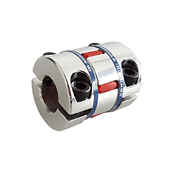 Klauen-Kupplungen / KBE2HC / Klauenscheibe: PU / Halbschalenklemmung / Korpus: Aluminium
