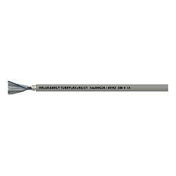 Flach- & Flachbandleitungen PVC geschirmt TUBEFLEX 45156/100
