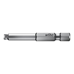 Wiha Bit Professional 50 mm Sechskant-Kugelkopf MagicRing® 1/4" E6,3 25739