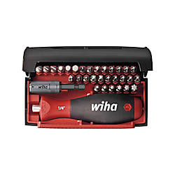 Wiha Bit Set Collector Standard 25 mm gemischt, 1/4" C6,3 in Box 