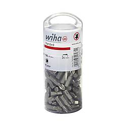 Wiha Bit Set Standard 25 mm TORX®, 100-tlg. 1/4" C6,3 in Großpackung