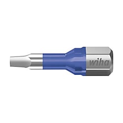 Wiha Bit Set T-Bit 25 mm Vierkant, 5-tlg. 1/4" C6,3 in Box