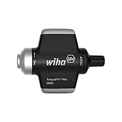 Wiha Drehmoment-Schraubendreher mit Schlüsselgriff TorqueFix® Key fest voreingestellte Drehmomentbegrenzung 38557
