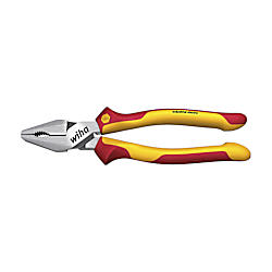 Wiha Kraftkombizange Industrial electric mit DynamicJoint® und OptiGrip mit extra langer Schneide 38856