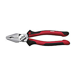 Wiha Kraftkombizange Industrial mit DynamicJoint® und OptiGrip mit extra langer Schneide 32319